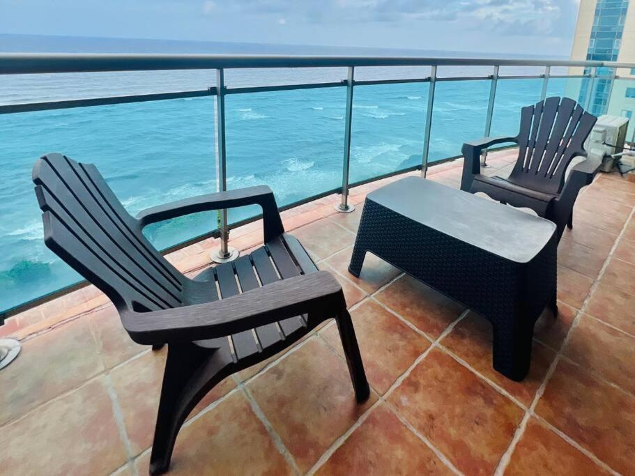 Beach Front Penthouse In Exclusive Tower Santo Domingo Exteriér fotografie